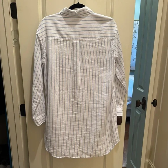 Faherty pin striped tunic dress - Picture 6 of 8